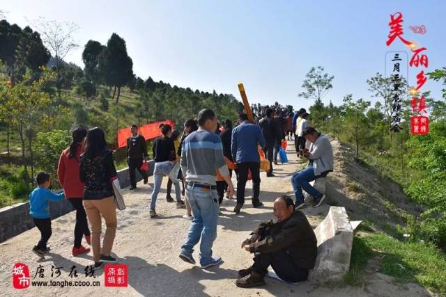 【震撼航拍】唐河黑龙镇"三月三",万人赶庙会盛况现场