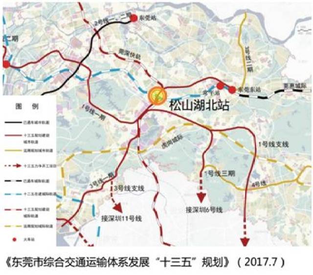 辐射周边地区 松山湖cbd作为东莞第二个商务区,从规划院的概念