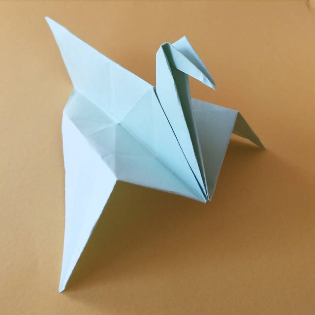 折纸工艺-千纸鹤及变种的折纸方法