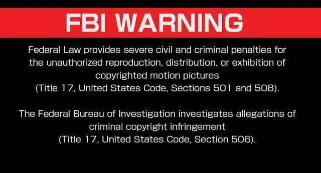 分钟充满感情色彩的片头,某种程度上和熟悉的 fbi warning 一样,都