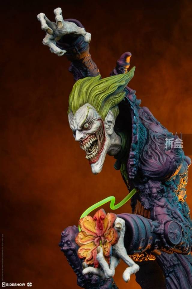 sideshow dc漫画《哥谭噩梦》小丑 the joker 20寸雕像