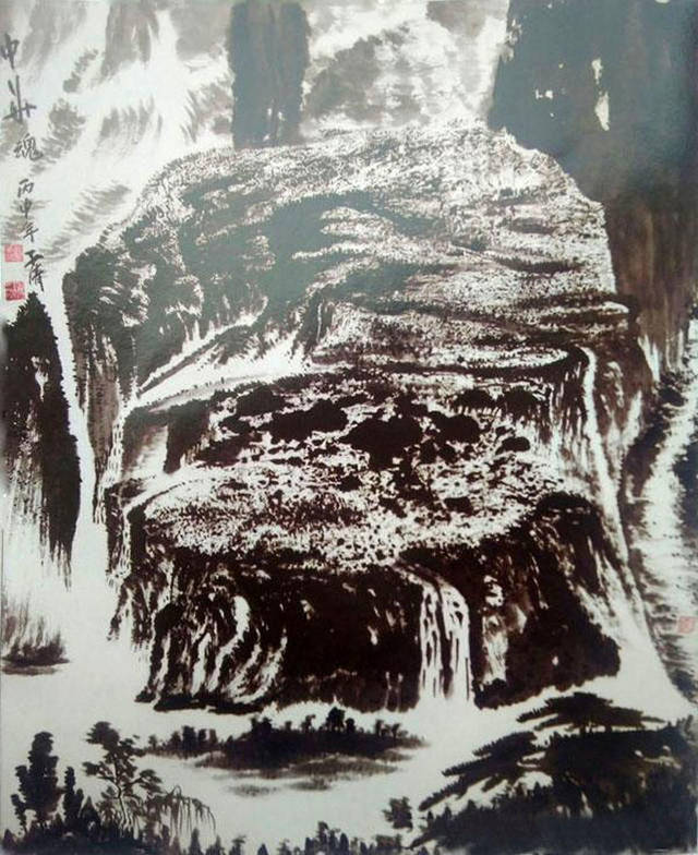 艺术大师(潘天寿,李可染第三代传人)孙子清-作品展播