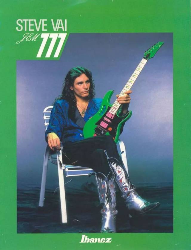 大师steve vai 与他的charvel & jackson 吉他