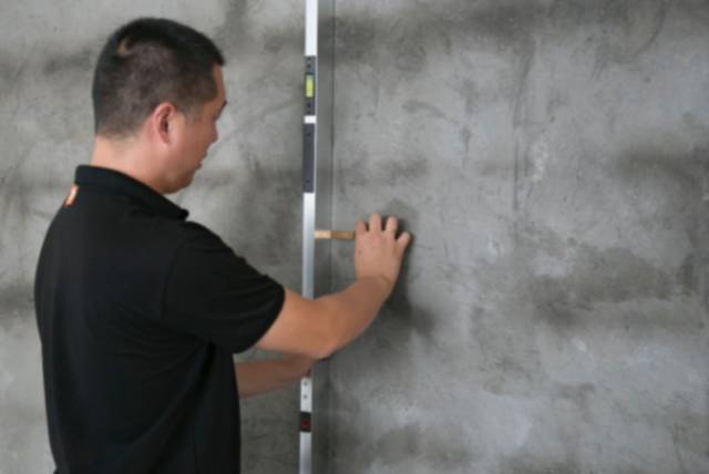 墙面水泥砂浆找平平整度检测