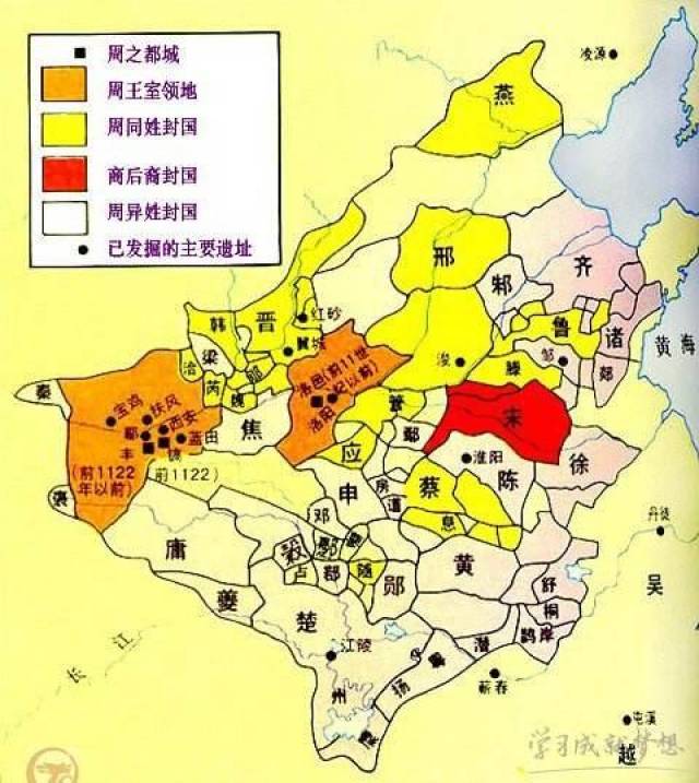 周朝最特殊诸侯国,分封最早兄弟共同执政,与天子荣辱与共