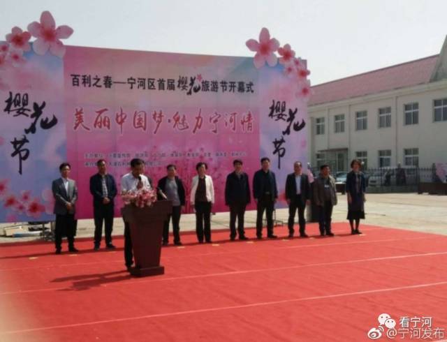 宁河区首届樱花旅游节开幕!