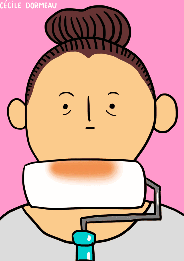 cecile dormeau说: 很多媒体都会向我们灌输这样的观念 好像只有长相