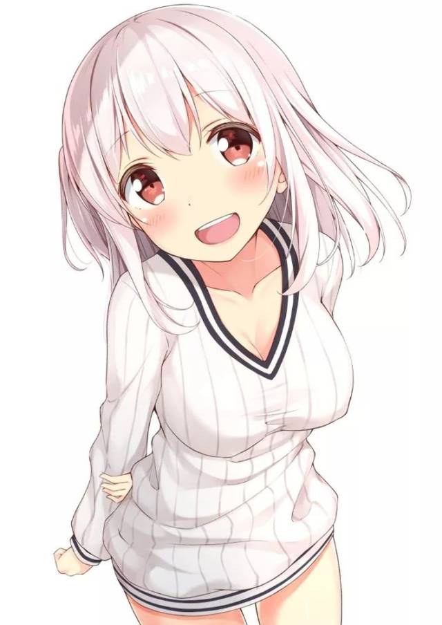 【动漫壁纸】白发银发美少女 赏析