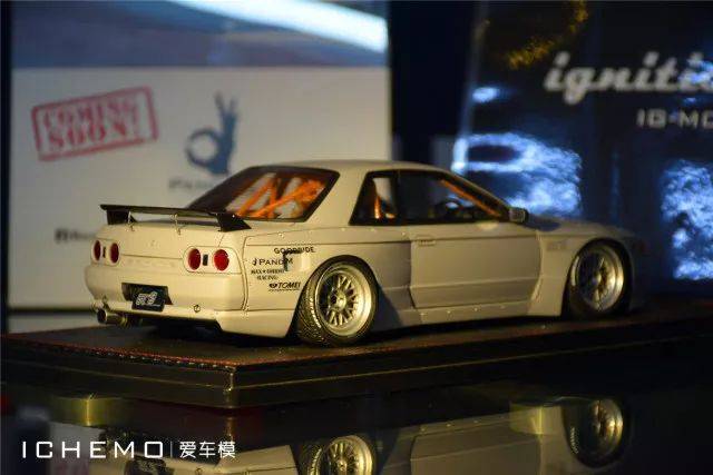 展台详拍 | 1:18 ignition 火箭兔宽体 gtr 新品,1:64