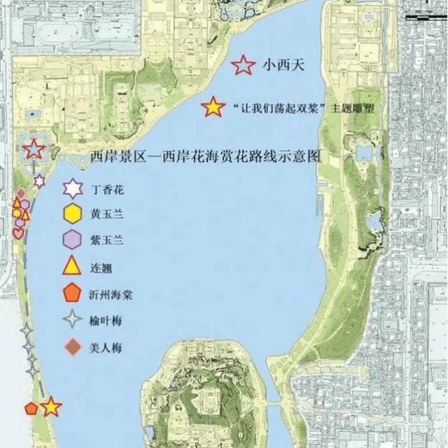 北海公园春季最佳赏花路线速速收藏