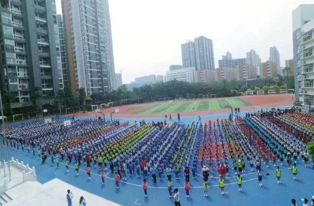 厉害了!宝安这所学校2600余师生齐跳绳操,比挑