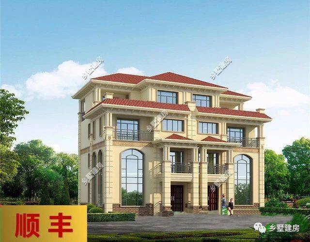 两兄弟共建双拼别墅,全框架结构才800一平,真是羡煞旁