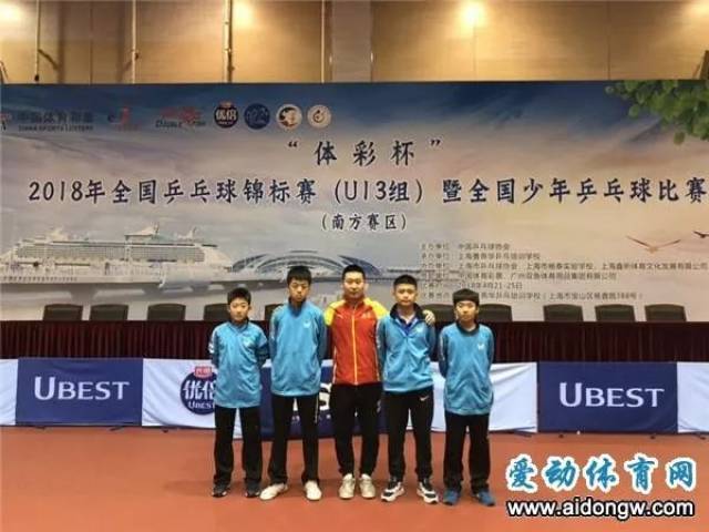 喜讯!海南选手林诗栋获全国乒乓球锦标赛(u13组)南方赛区男子单打冠军