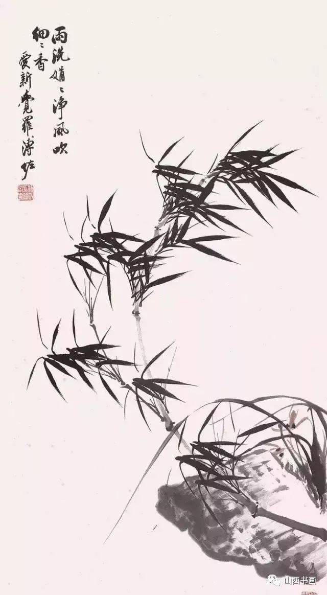 从历史上这些绘画大师画的竹子中你能感觉到呼呼风声