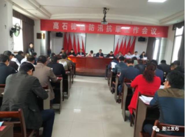 会议由党委副书记,镇长刘腾辉主持,全体机关干部,各