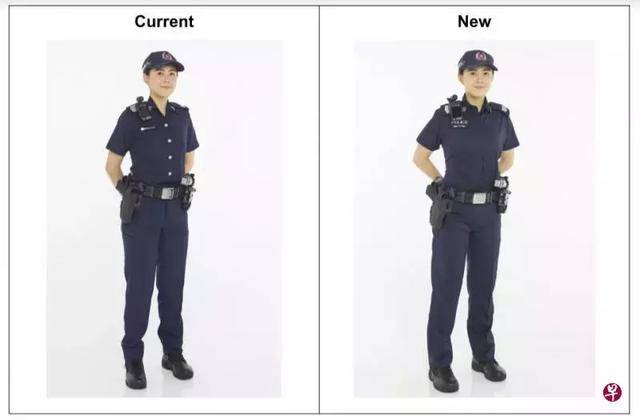 继台湾换新警察制服之后,新加坡警察部队前线警员从4月16日起也更换
