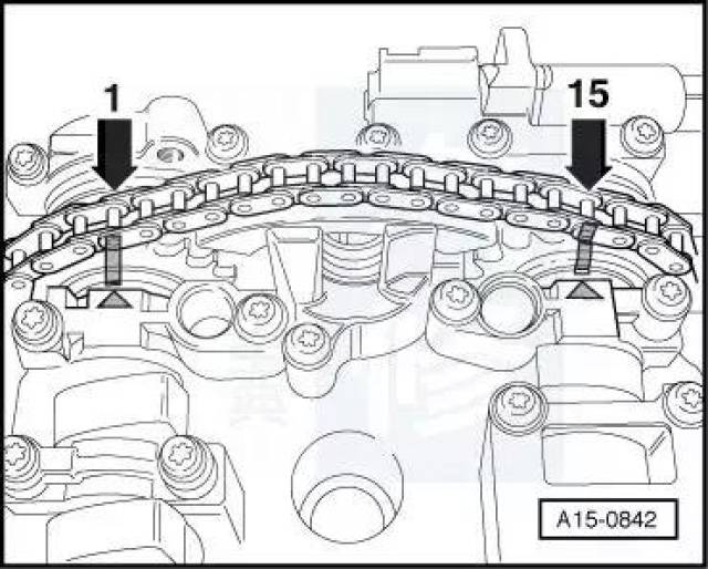 大众车系82张正时皮带安装示意图,值得修理工收藏