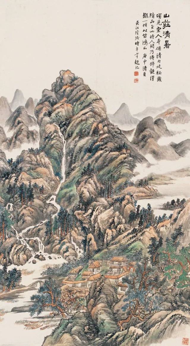 全才画家|陆恢山水,人物,花鸟画合辑(120幅)