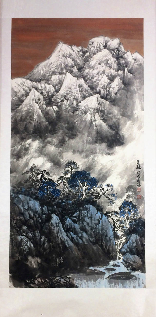 北国之春—师恩钊北派山水工作室画家作品展暨通渭写生创作基地揭牌