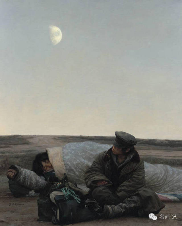 王宏剑 wang hongjian 冬之旅 152×121cm 2006年