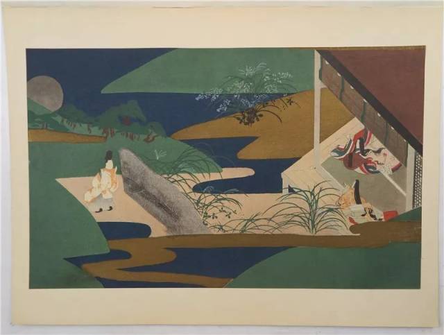 《清凉寺释迦像缘起》土佐隆兼笔《石山寺缘起》表屋宗达笔《源氏物语