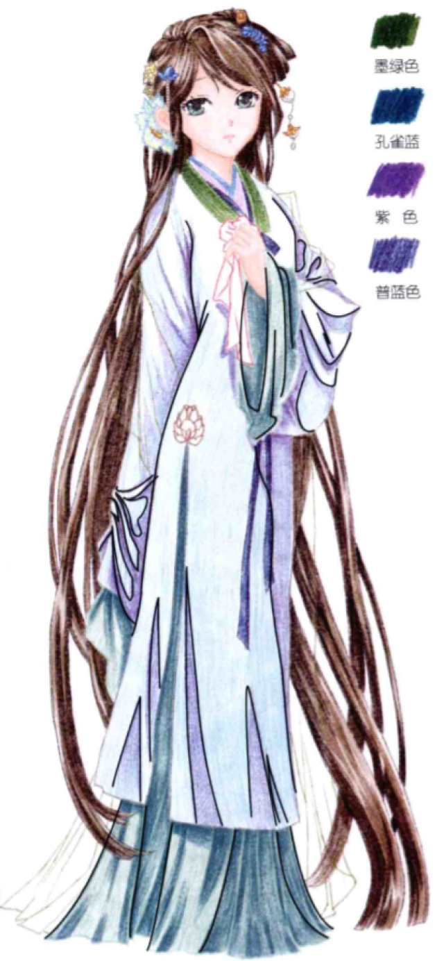 五,绘制衣服的花纹