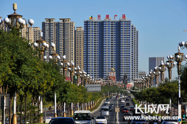 唐山市街景.资料图