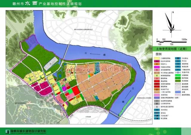 《赣州市水西产业基地控制性详细规划》正式批准实施
