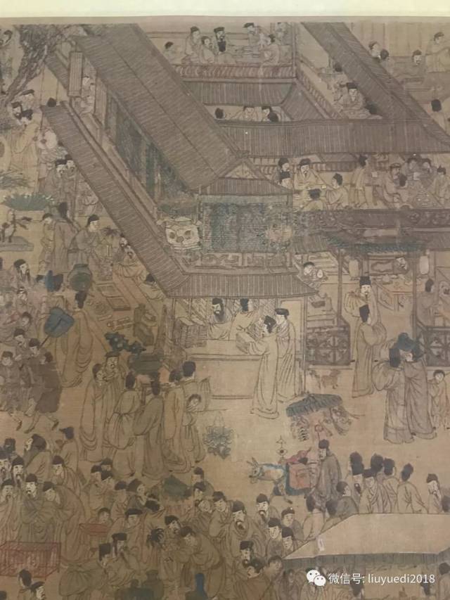 五一福利《上元灯彩图》独家欣赏(现场拍多图|这是一幅明代的市井"
