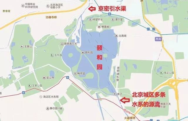 颐和园从地理意义上讲,绝不仅是一个景区那么简单,它是北京的心脏.