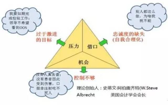 一般而言,我们对舞弊三角的第二个角"机会"更感兴趣,因为这里有撒谎的