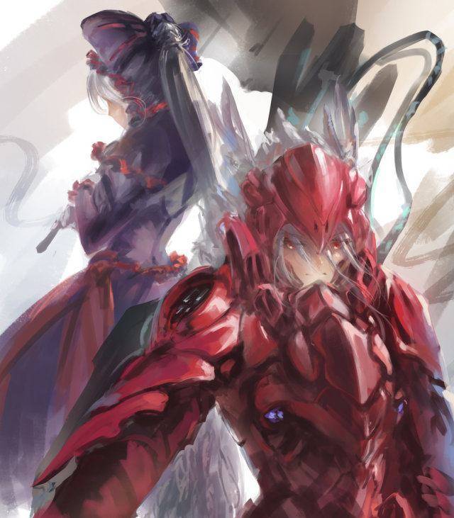 overlord:夏提雅完全武装的「滴管长枪」,竟靠"电缆"来回复hp