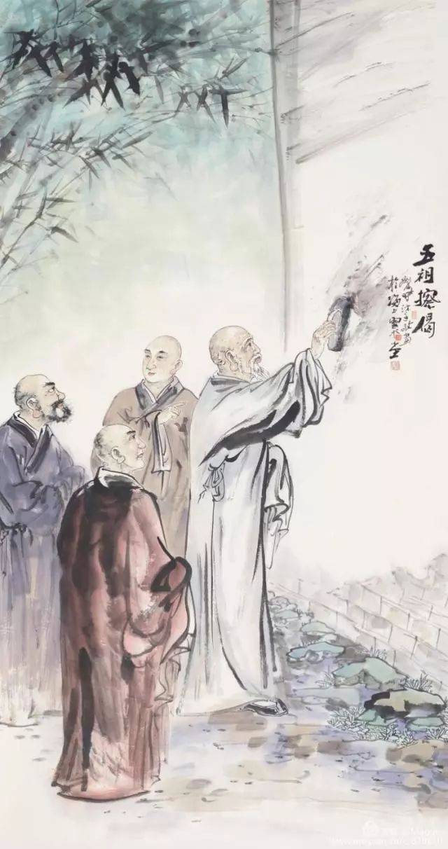 来确定禅宗衣钵继承人 在寺院里德高望重 呼声最高的教授师神秀禅师