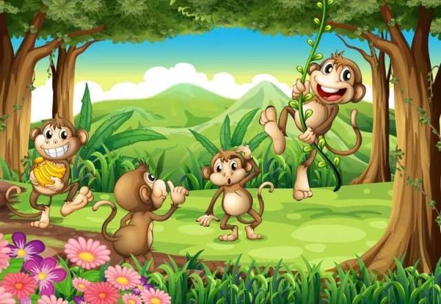 粤语故事|《小猴子请客》(不可以当一个吝啬的小孩子)