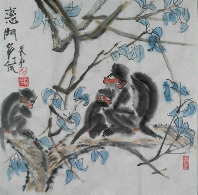 风水大师猴画家 刘长社