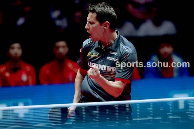 高清:世乒赛男团1\/8决赛中国VS奥地利 马龙3: