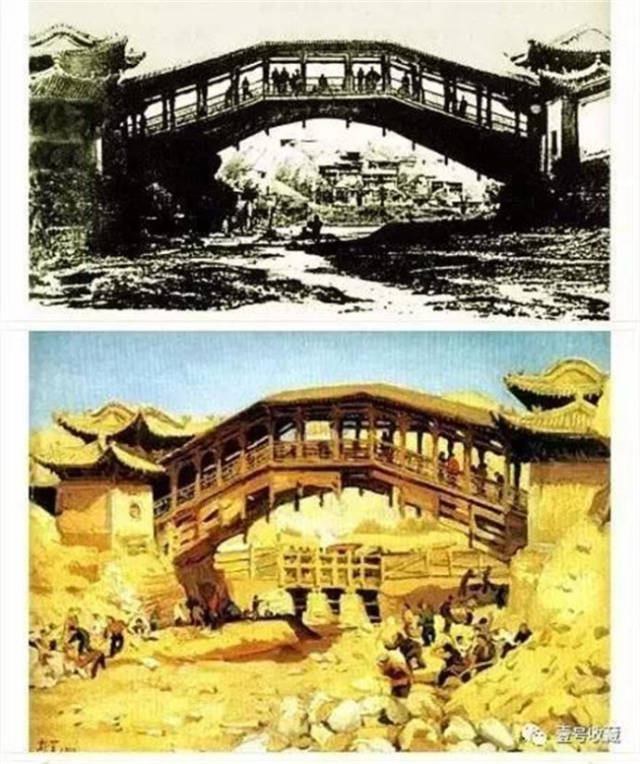 北京天桥礼拜寺,卒于约1960年-1970年,重建为完全阿拉伯风格建筑