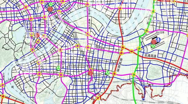 两大客运枢纽  交通规划上,萧山将拥有3个公路客运枢纽.