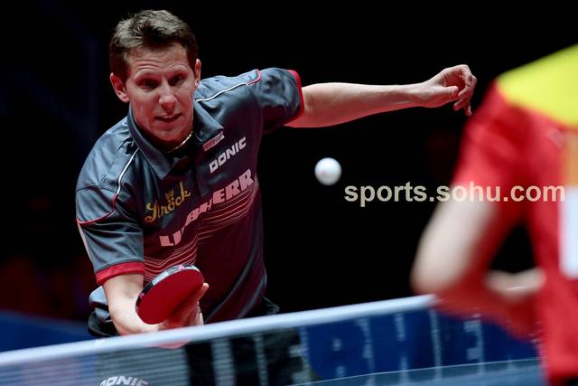 高清:世乒赛男团1\/8决赛中国VS奥地利 马龙3: