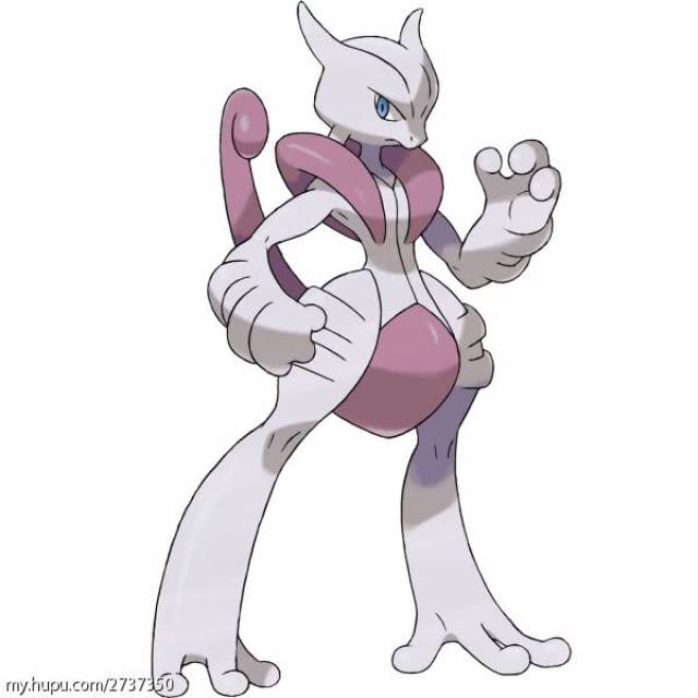 口袋妖怪神兽MEGA进化大盘点上篇!别看超级超梦Y个子不高!