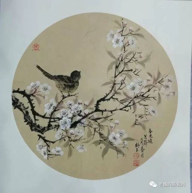 春意盎然观桃风 ——赞桃子画作