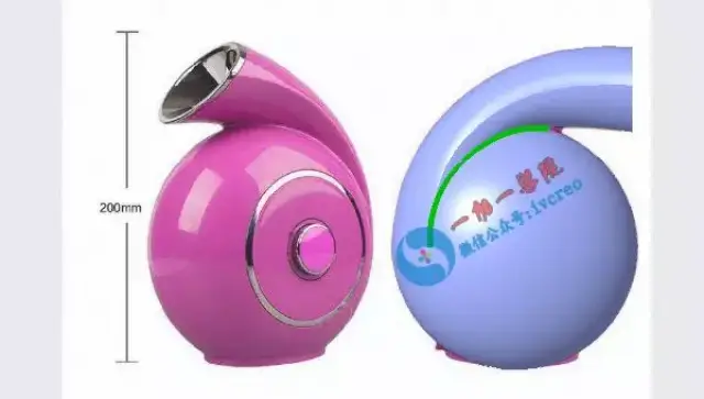 Proe\/Creo高级曲面造型 · 离子蒸汽美容仪造型教程
