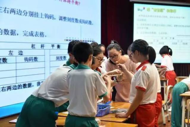江门市新会圭峰小学杨海容老师执教《有趣的平衡》