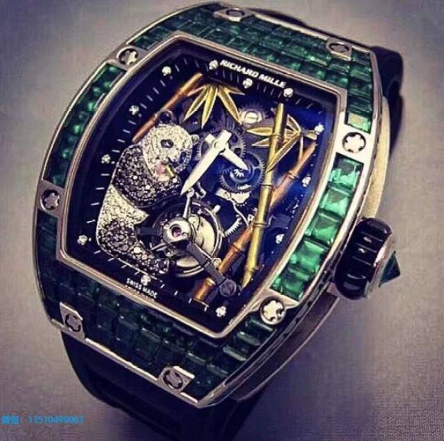 理查德米勒richard mille rm26-01熊猫友善可爱