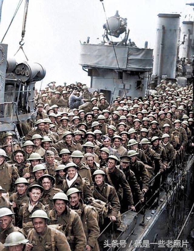 战争其实也不缺少人情,二战时期的彩色照片