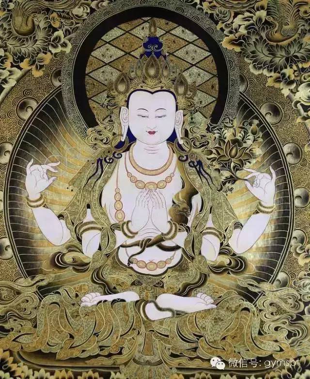 神秘的黑金唐卡:那唐