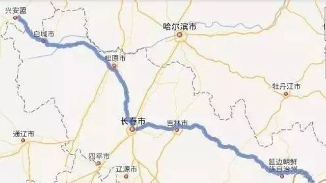 长春去往珲春方向的车辆从延吉北收费站驶出,绕行国道g302,再从图们