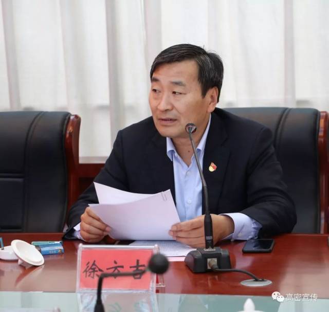 近日,潍坊市委宣传部副部长张仁科一行10人到我市就文化名市建设重点