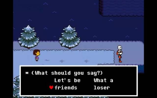 undertale小蓝莓黑化,undertaleunter "8分小众rpg"《undertale》诞生记