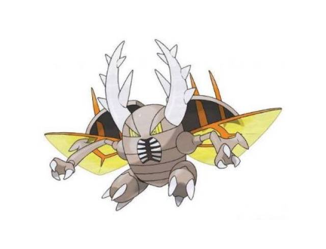 《精灵宝可梦》图鉴127:超级进化后才有了翅膀的甲虫——凯罗斯